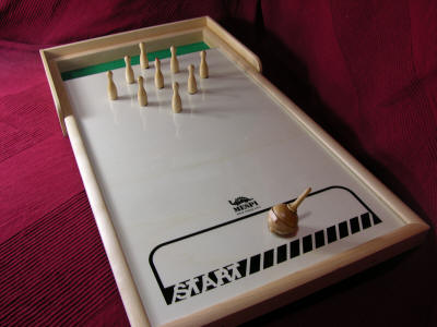 Meraner Tischkegelspiel